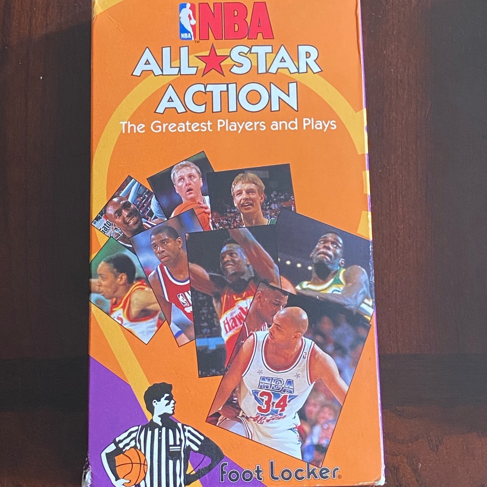 NBA All star Action VHS